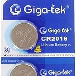 CR2016 Lithium Coin Battery 3V, Suitable for use in keyfobs, Scales, wearables and Medical Devices Pack of - 2-20