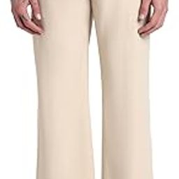 Men's Cream Solid Flared Formal Trousers-AF8-Flair-Toshiba_Cream-picture-29