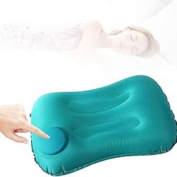 PALAY Nylon Ultralight Inflatable Camping Pillow, Compressible Comfortable Portable Travel Air Pillow For Neck&Lumbar Support While Camping, Backpacking, Hiking,Green-image-80