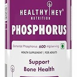 HealthyHey Nutrition Phosphorus - Support Bone Health -120 Veg. Capsules-10