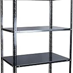 Mil-Nil Prime CRC Sheet 5 Shelf Multipurpose Space Saving Storage Rack, 72 x 36 x 24 Inch, 22 Gauge (Grey) 16 Gauge Angles-picture-0