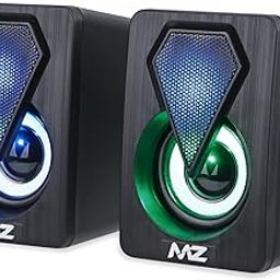 MZ X311 Desktop Speaker 2.0 Colorful Digital Speaker with RGB | PC Computer Stereo Speaker with LED Modes, Enhanced Sound and Easy-Access Volume Control-10