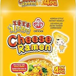 OTTOGI Cheese Ramen, KOREAN STYLE INSTANT NOODLE, Rich flavor with savory cheese (111gm) Pack of 4, The Product of Korea-image-17