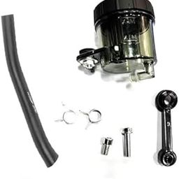 NS Universal Motorcycle Brake/Clutch Oil Tank Can (Black)-image-7