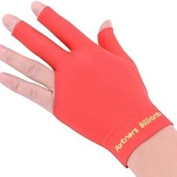 JBB Billiard Snooker and Pool Gloves - 1pcs (Red)-picture-13