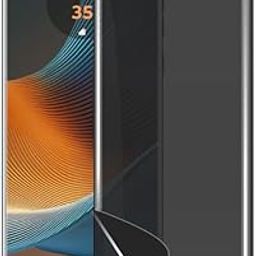 CoverGallary Privacy Screen Protector Compatible for Motorola Moto Edge 50 Fusion 5G Anti-Scratch 9H Hydrogel Front Film (No Tempered Glass) (Privacy Front Membrane) Pack-1-19