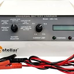 Battery Charger 15A for LiFePO4, Li-ion, Lead Acid Batteries-17