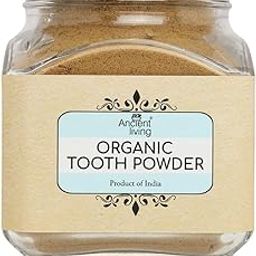 Ancient Living Natural Whitening Fresh Breath Organic Gum Massage Ayurveda Tooth Powder | Manjan | Bad Breath | | Oral Care | Yellow Teeth | Herbal-32