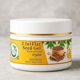 Naira’s 2-in-1 Flaxseed Gel (100g, Pack of 1) – Organic Hair Gel for Curl Definition, Shine, and Long-Lasting Hold Without Flakes-image-17