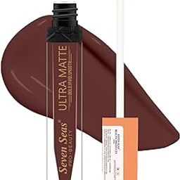Seven Seas Ultra Smooth Matte Liquid Lipstick Smooth Lip Color, Weightless Finish | Long Lasting Matte Liquid Lipstick for Women (Crown of Thrones)-image-48