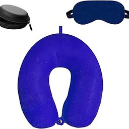 Premium Neck Pillow with Eye Mask for Travel & Comfort, Car Neck Rest - Car Pillow, Flight, and Train Accessory Pillow for Neck Pain Relief & Neck Pillow for Sleeping-21