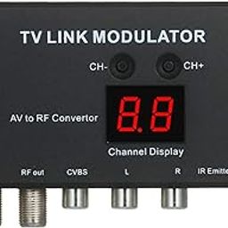 Ubervia Modulator AV to RF Convertor & IR Extender RF Modulator-image-1