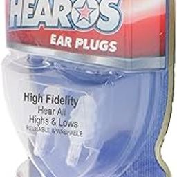 Hearos Earplugs High Fidelity Series with Free Case, 1 Pair-26