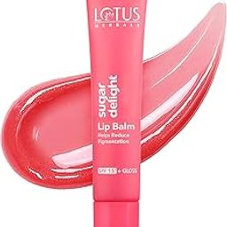 Lotus Herbals Sugar Delight Lip Balm With Spf 15 For Dry And Chapped Lips, Reduces Pigmentation, Moisturises Deeply, Glossy Finish, With Ceramides And Vitamin E, Pink Tint, Fruity Scent,(Pink, 10Gm)-image-12