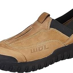 Men Khaki Slip-On Shoes-image-53