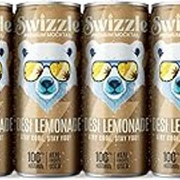 Swizzle Desi Lemonade | Shikanji | | 100% Natural Refreshing Drink | Premium Carbonated Beverage | 250ml (Pack of 6) Can | Authentic Indian Flavor | Sip or Mix Cocktail-image-64