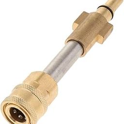 VELURA Pressure Washer Extended Wand Copper Quick Connect Lance Kit Washer Adapter|1 Piece Pressure Washer Wand| Pressure Washers| Yard, Garden & Outdoor Living-image-27