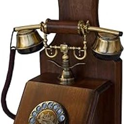 Delight Enterprises Wall Mounted Phone/Retro Phone/Rotary Telephone/Vintage Phone/Retro Telephone/Analog Phone/Home Telephone/Old Fashioned Phone-16