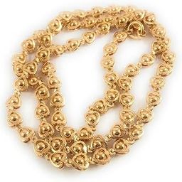 1 Gram Gold Plated Fashion Jewellery Traditional Covering Muruku Thali Saradu Chain for Women & Girls-image-92