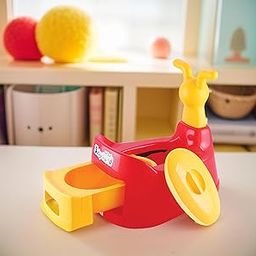 Zerya Potty Toilet Trainer Seat/Chair with Lid and High Back Support for Toddler Boys Girls (Age 7 Months to 3 Years) (Red)-image-2