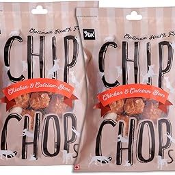 Chip Chops Chicken & Calcium Bone Dog Treat, Easily Digestible, Healthy Dog Treat, Perfect for Snacks, Suitable for All Dog Breeds, (Pack of 2) - Each 70gm-image-21