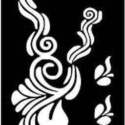 Temporary Tattoowala Quick Learning Mehndi Design Sticker for Curious Young Artists-36