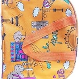 FTE Baby Diaper Nappy with Two Straps and Zip Changing Baby Diaper Bag /Baby's Bag/Handbag Mamma's Bag /Mummy's Bag (Yellow, one Size)-49