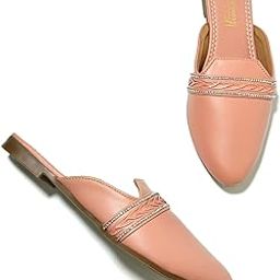 Stylish Casual Slip On Mules Sandals for Women & Girls-29