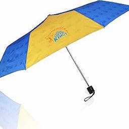 Chennai Super Kings (CSK) Official 21.5" inch 3 Fold Manual Hand Open Umbrella, Rain & Sun Protection Waterproof, Windproof, Umberallas for Men, Women, and Kids-picture-1