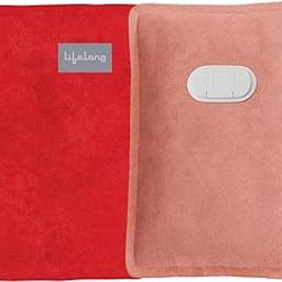 Lifelong Hot Water Bag for Full Body Pain Relief | Dual Insulation Silicon Technology | Heating Pad Heat Pouch Hot Water Bottle Bag|Electric Heating Bag (LLM612, Pink)-13