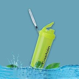 Captain Lead to Win SHAKER WATER BOTTLE (Green)-image-92