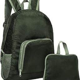 DIVYAH Foldable Waterproof Backpack as Travel Hiking Daypack for Men & Women, Lightweight, Durable Backpack with Adjustable Straps & Side Pouches-16