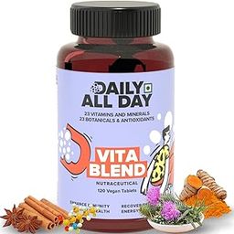 Multivitamin 120 Tablet for Men, Women, senior citizens, with Omega 369, D3, K2, b12, iron, Zinc, biotin, calcium, magnesium, Ginseng, Astaxanthin, Milk thistle, Ashwagandha, Moringa-picture-4