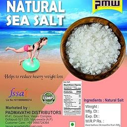 Pmw - Natural Sea Salt - Samundri Namak - For Skin, Hair And Health - Natural & Pure - 500G-13
