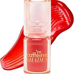 mCaffeine Shades Lip & Cheek Glow Tint | Multipurpose & Blendable | Longlasting Dewy Finish | Hydrating & Nourishing | Highly Pigmented Gel Formula | Lipstick | Blush for Women - Shade: Scarlet | 3 ml-image-40