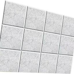 CALANDIS 12 Pieces Acoustic Panels DIY Soundproof Wall Panels for Home Studio Bedroom grey sticky | Acoustical Treatments | Pro Equipment-picture-15