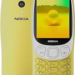 Nokia 3210 4G | All-New Classic Keypad Phone with Dual SIM, YouTube, Scan & Pay UPI, Rear Camera, Wireless FM Radio, MP3 Player, Bluetooth & USB Type C | Y2K Gold-1
