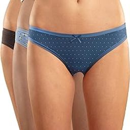 Women Bikini | Low Rise at The Waist with Low Rear Coverage | Anti-Odour Finish in Breathable Cotton Fabric | Super Soft Elastics NYP030-Multi-Color-picture-32
