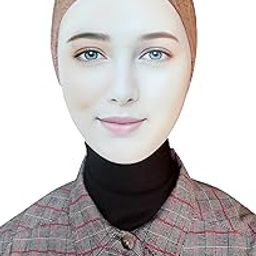 TCP Women’s Premium Lace Jersey Under Scarf,Bonette InnerCap,Headscarves,Hijab Col-Beige-35