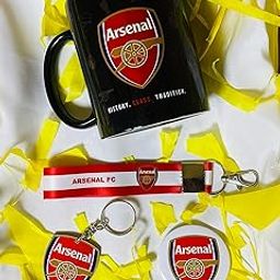Gunners Combo Gift box for Gunners Fans, 4 products: Gunners Mug, One Keychain, One Keychain Lanyard & one Gunners badge.-image-7