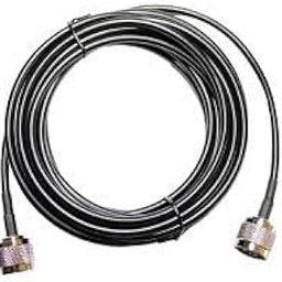 NBR N Male to N Male Plug RF Connector Coaxial Jumper Extension Antenna Cable with Flexible RG 58 Low Loss Wire for 4G 5G LTE ADS-B/Ham/GPS/WiFi/RF Radio Surge Arrester Modem- 10 Mtr.-image-95