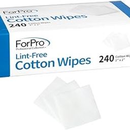 ForPro Lint-Free Cotton Wipes, 2 inches x 2 inches, 240-Count-image-70