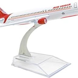 Amigozz Diecast Aeroplane Scale Model Only For Display, Size -16 Cm-A320 Air India (Air India) - Multicolor-image-96