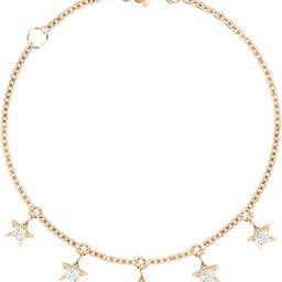 Star Shape Hanging Anklet With Solitaire Crystal Diamonds Painjan Payal Leg Chain Foot Jewellery For Women and Girls-27