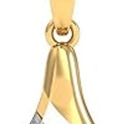 18KT Yellow Gold Kelly Casual Look Pendant for Women-image-51