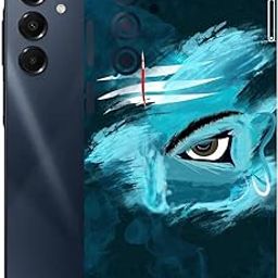 AtOdds Mobile Skin Sticker Wrap | Compatible for Samsung A16 (5G) | Scratchproof Matte Finish | Full Coverage for All Sides & Camera Protection (Mahadev)-picture-4