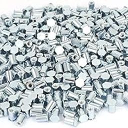 Ubersweet® Imported M3x8mm Hex Head Zinc Plated Carbon Steel Blind Self Clinching Standoff 500pcs-image-17