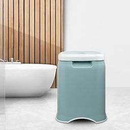 Regalo Jumbo Plastic Patla Strong&Unbreakable Stool Useful in Bathroom/Office/Kitchen/Hospital/Factorytool for Bathroom and Home (Mint Green)-19