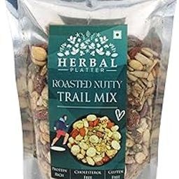 Herbal Platter Nutty Trail Mix- Mixed & Assorted Dry Fruits, Seeds, Nuts & Berries Super Healthy Breakfast Snacks Rich in Protein Great for Weight Loss 250gm pack-image-19