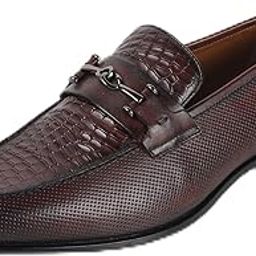 mochi Men's Slip On Closure Formal - Slip On with Low Heel-picture-3